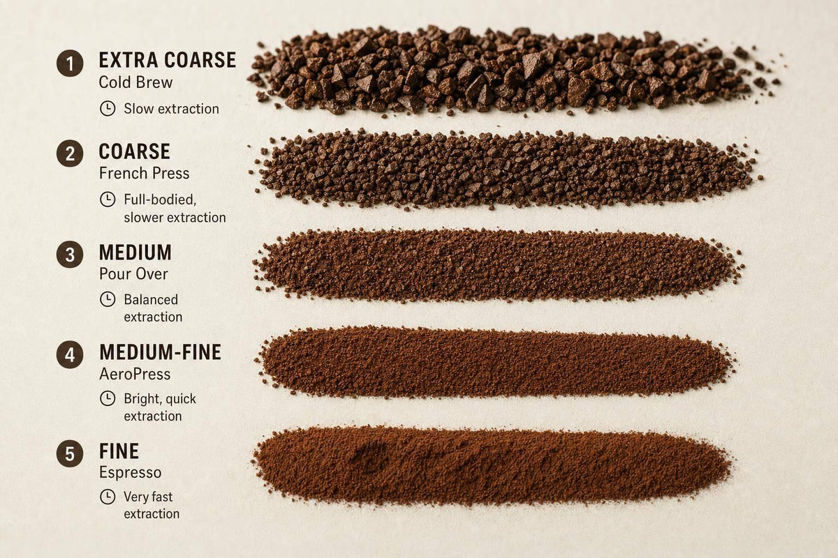 Coffee Grind Size Chart