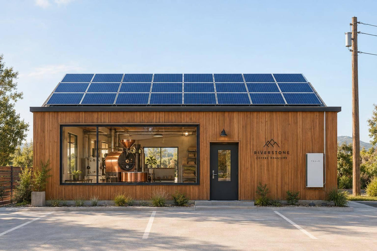 How Coffee Roasters Use Solar Power On Site
