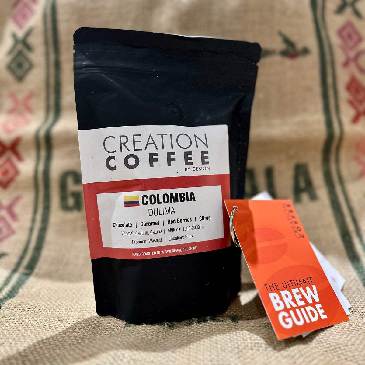 Creation Coffee Club bags, a housewarming coffee gift of fresh hand-roasted beans for a new home