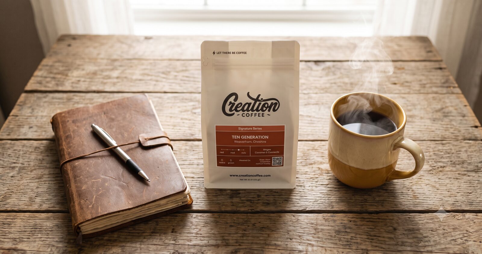 Christian-founded coffee from Creation Coffee, Weaverham, Cheshire